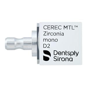 CEREC MTL Zirconia Mono D2 For CEREC 4/Bx