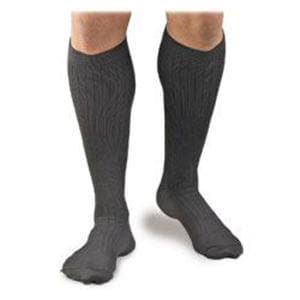 Activa Compression Dress Socks Knee High XL Men Men >12.5 Pinstripe Tan