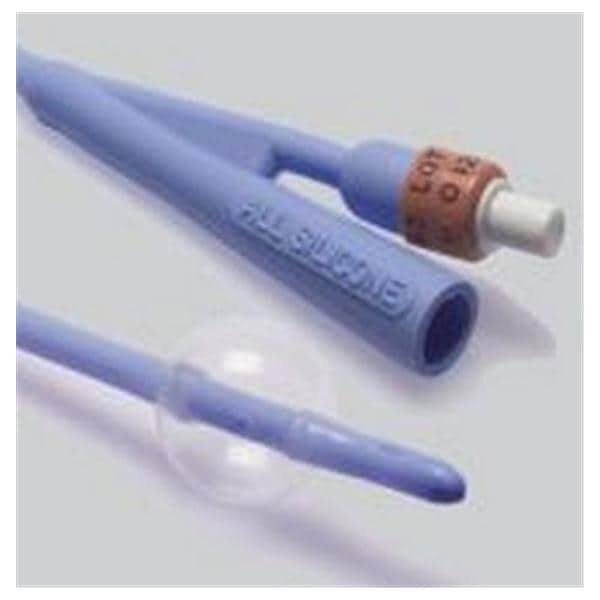 Dover 2-Way Foley Catheter Straight Tip Silicone 20Fr 30cc