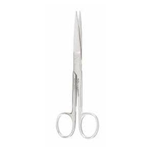 Serratex Operating Scissors Straight Stainless Steel Autoclavable Reusable Ea