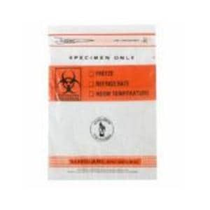 Biohazard Bag Reclosable Zipper 1000/Ca