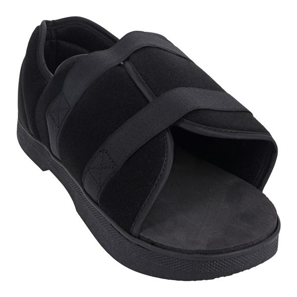 Softie Post-Op Shoe Poly-Cotton Blend/Tricot Foam Black X-Large Men 12.5-14