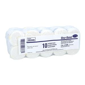 Shur-Band Stretch Bandage Elastic 2"x5yd Non-Sterile 10/Bx