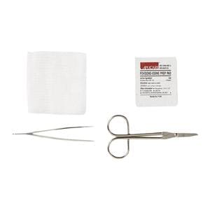 Comfort Loop Suture Removal Tray PVP Prep Pad/Forceps, 50 EA/CA