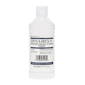 DYNA-HEX 4 Liquid Sanitizer 16 oz 16oz/Bt, 12 BT/CA