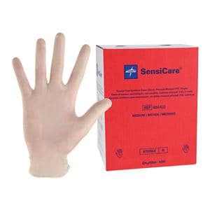 SensiCare Vinyl Exam Gloves Medium Beige Sterile