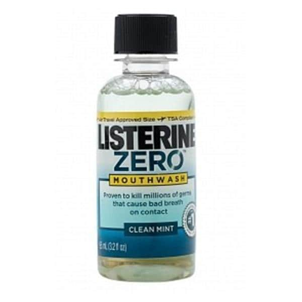 Listerine Zero Clean Mint Mouthwash 24/Ca