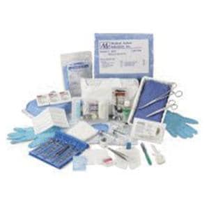 Dressing Change Kit Vinyl Gloves In Wallet Powderfree/Drape