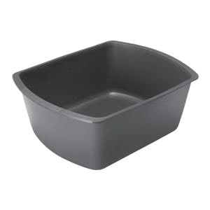 Wash Basin Square Plastic Graphite 7-1/2qt