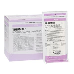 Triumph Surgical Gloves 7.5 White