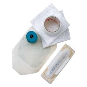 IV Kit Gauze/Tegaderm Notched Dressing