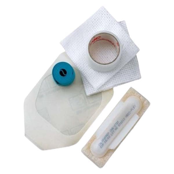 IV Kit Gauze/Tegaderm Notched Dressing