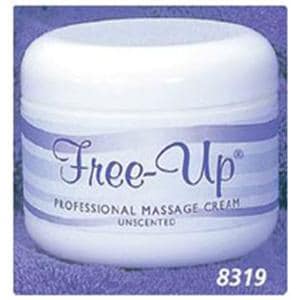 Free Up Massage Cream Clear Frsh Scnt Grsls Body Hypoallergenic LF Ea