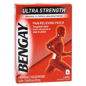 Bengay Analgesic Ultra Strength Patch 4/Bx, 36 BX/CA