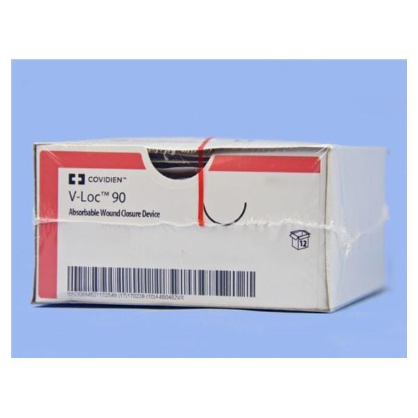 V-LOC 90 Suture 2-0 18" Glycolide Barbed GS-21 Undyed 12/Bx