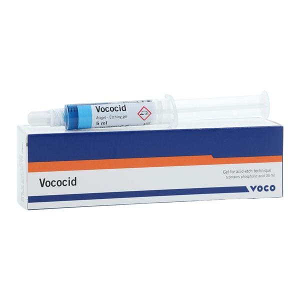 Vococid 35% Orthophosphoric Acid Etching Gel 5 mL Complete Package Ea