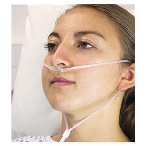 Nasal Cannula Dual CO2/O2 7' 25/Bx