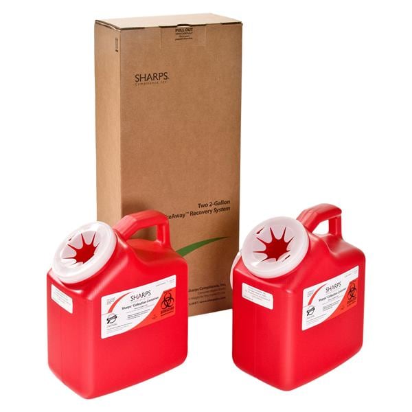 TakeAway Recovery System Recovery Mailer System 2gal Red 2/Bx