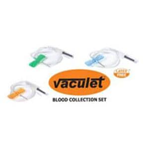 Vaculet Blood Collection Set 25gx3/4" Blue Conventional 200/Ca