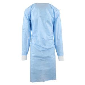 Comfort Protective Gown Not AAMI Rated Spnbnd Flm Lmnt 2X Large Blue 100/Ca