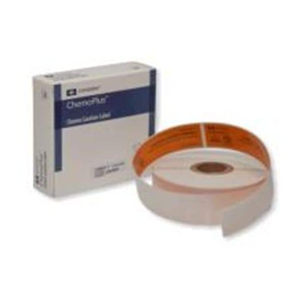 Chemo Caution Labels 1x3-1/8" 4x500/Ca 4x500/Ca