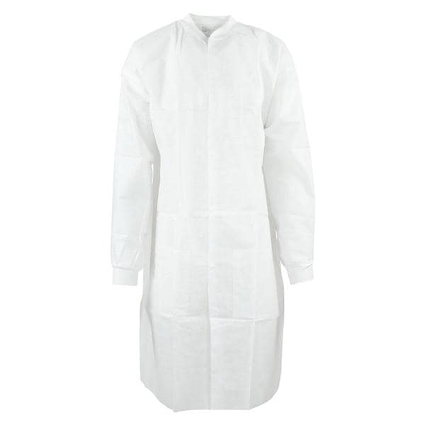 SafeWear High Performance Protective Lab Coat SMS X-Large White Frost 12/Bg, 5 BG/CA