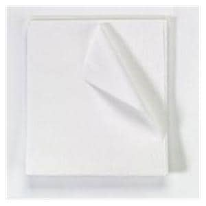 Exam / Stretcher Drape Sheet 40 in x 90 in White Tissue Disposable 50/Ca