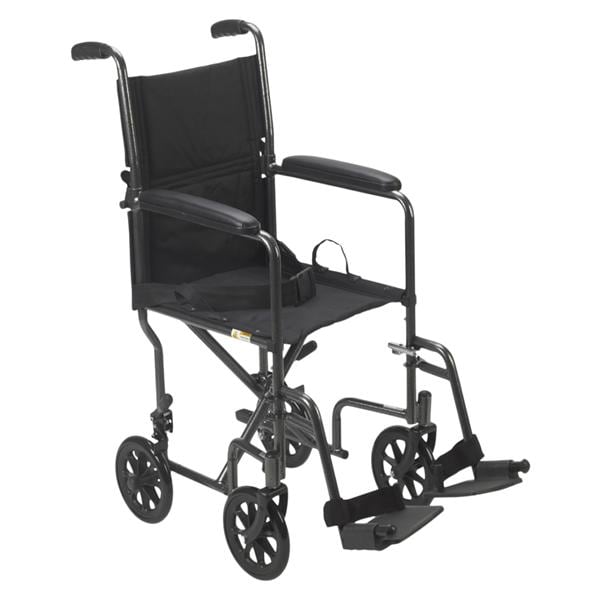 Transport Wheelchair 250lb Capacity Adult