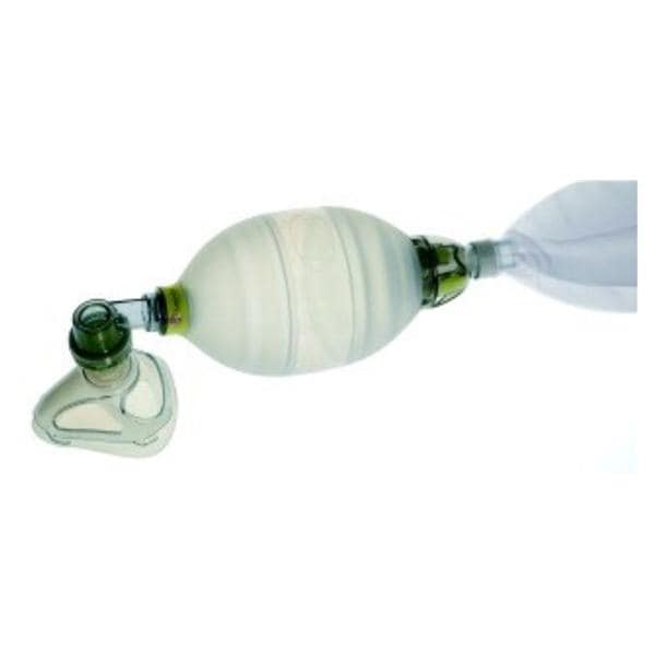 LSR Mask Resuscitator Adult Reusable Ea