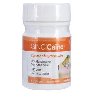 Gingicaine Topical Anesthetic Gel Pina Colada 1oz/Jr