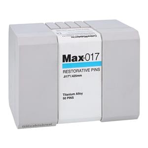 Max Pins Titanium Bulk Kit M-13 0.017 in 50/Bx