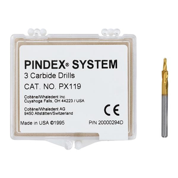 Pindex Carbide Drills PX119 3/Pk