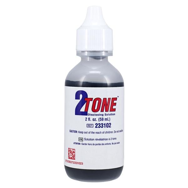 2-Tone Disclosing Solution 2 oz Multicolored Bt