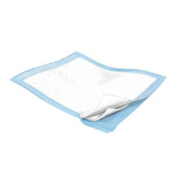 Wings Basic Incontinence Underpad Unisex 23x24" Moderate Light Blue 10/Bg