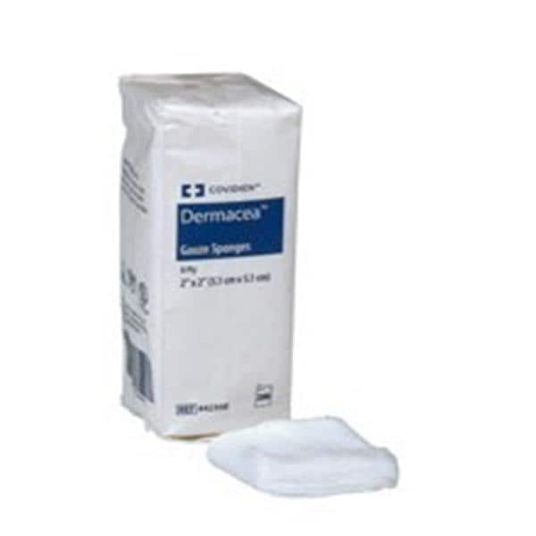 Dermacea 100% Cotton Gauze Sponge 4x4" 8 Ply Non-Sterile LF, 20 BG/CA