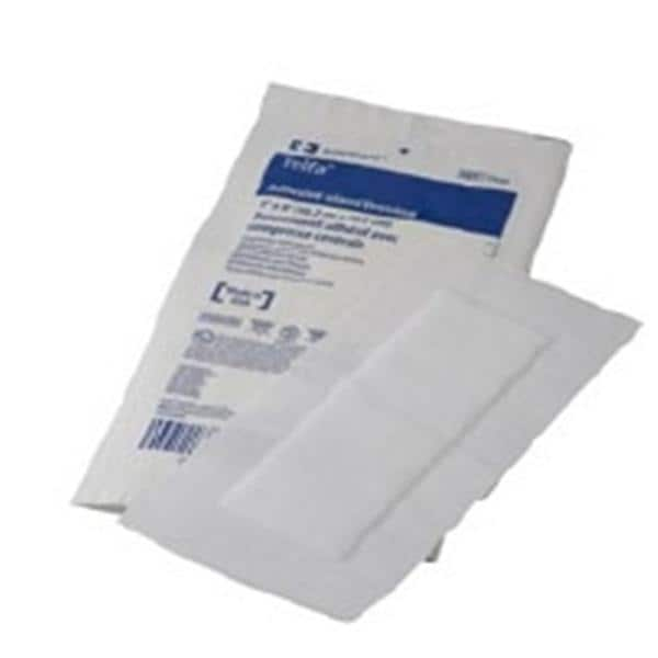 Telfa Cotton/Polyester Island Dressing 4x8" Sterile Non-Adherent Adhesive Abs LF