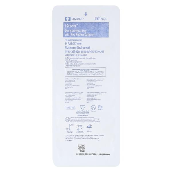 Dover Catheter Tray 14Fr