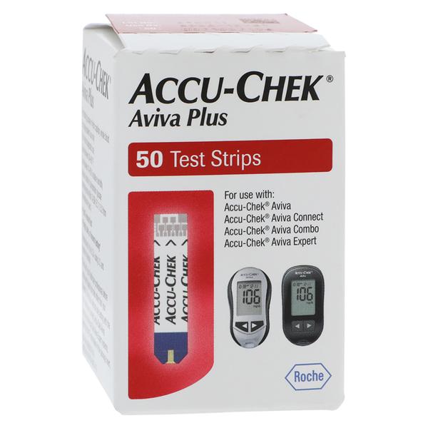 Accu-Chek Aviva Plus Blood Glucose Test Strip CLIA Waived 50/Bt