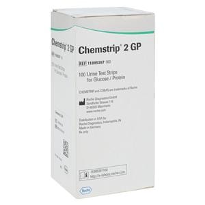 Chemstrip 2 GP Urinalysis Test Strip For 101/Criterion II 100/Bt, 6 BT/CA