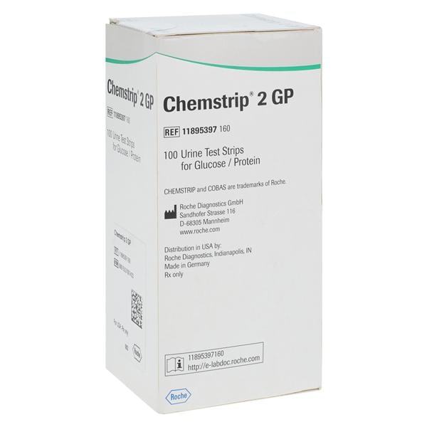 Chemstrip 2 GP Urinalysis Test Strip For 101/Criterion II 100/Bt, 6 BT/CA