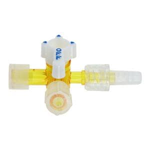 Ultra 3-Way Stopcock Swivel Male Luer Lock Ea, 50 EA/CA