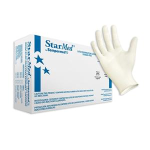 Starmed Exam Gloves Small White Non-Sterile