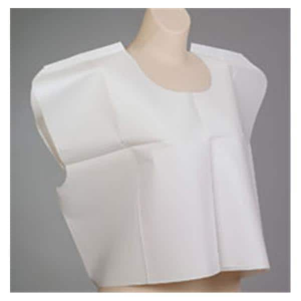 Patient Cape 30 in x 21 in White Tissue Disposable 100/Ca