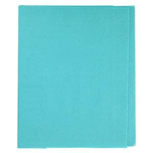 Patient Drape Sheet 40 in x 48 in Teal Tissue / Poly Disposable 100/Ca