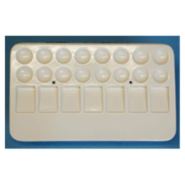 Porcelain Palette Mixing Tray Ea