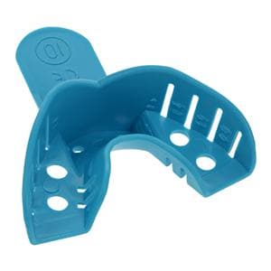 Disposable Double Arch Impression Tray Perforated 10 Lower Anterior 12/Pk