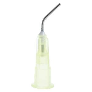 Prebent Dispensing Tips Yellow 20 Gauge 100/Pk