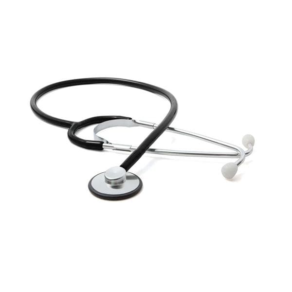 Henry Schein Proscope Essentials Nurse Stethoscope Reusable Adlt Blk PVC Tb Ea