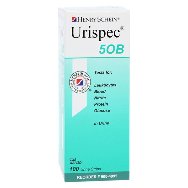 Henry Schein Urispec 5 OB Test Strip 100/Bt, 24 BT/CA