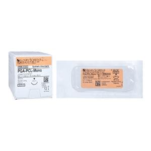 Suture 5-0 18" Poly(glycolide/l-lactide)/Polycaprolactone Mnflmnt C3 Undyd 12/Bx